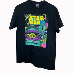 Starwars Mandalorian Graphic T-Shirt Sz M